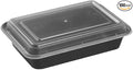 ICE N COLD Reusable To-Go Food Meal Prep Storage Containers with Leak Proof Snap Lids 24oz | 710ml | 100-Pack