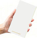 Pocket TN Watercolor Paper Refills, 8Sheets/16Pages 8.25x4.25inches Regular TN Journal Notebooks, 300gsm Travelers Notebook Insert for Painting, Mixed Media Pad Notebook
