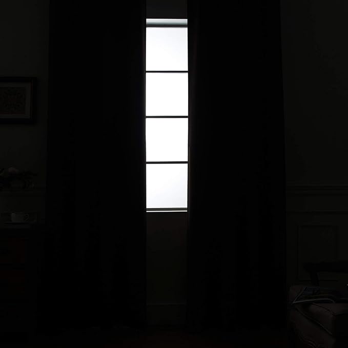 Yakamok 72 Inch Length 100% Blackout Curtains - Image 8
