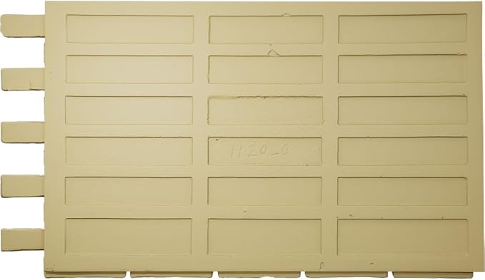 EverStone Aged Brick Faux Brick Panel, 46 7/8"W x 27"H x 1 1/4"D, Limewashed - Image 5