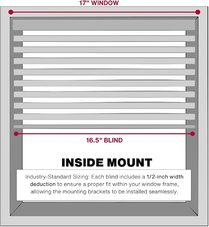 LOTUS & WINDOWARE Cordless Mini Blind, Window Blinds - Image 7