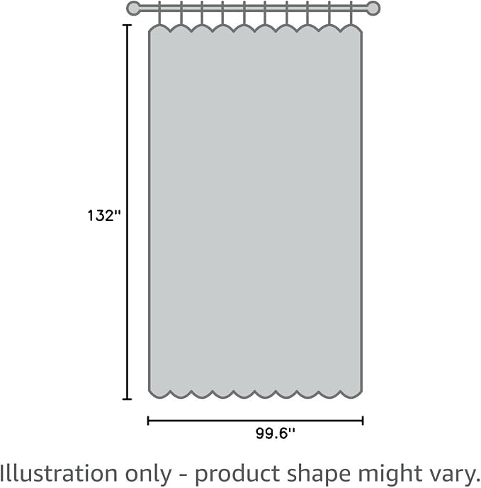 NICETOWN Ceiling Curtains, Room Divider Curtain Screen Partition, Vertical Blind - Image 9