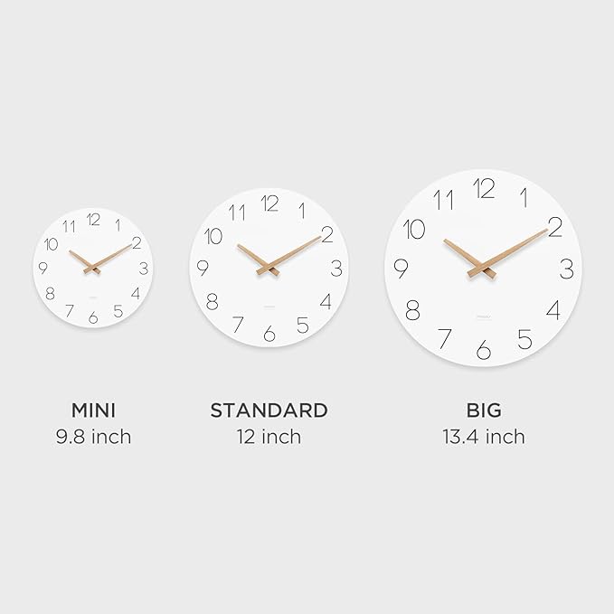 mooas Flatwood Wall Clock - Image 2