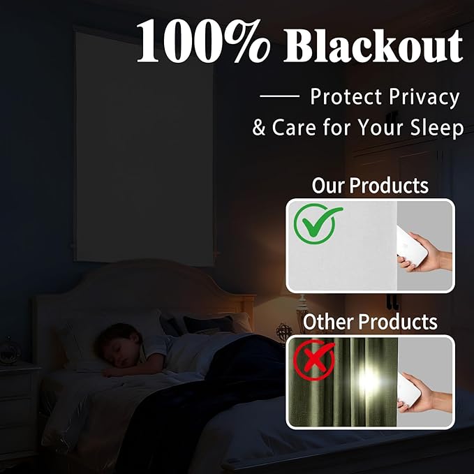 Peel & Stick Total 100% Blackout Shade - Image 2