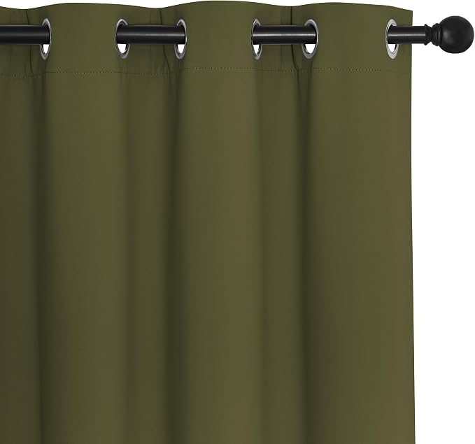 NICETOWN Blackout Curtains for Sliding Glass Door Room Divider Noise Reduce - Image 7