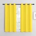 NICETOWN Bright Yellow Room Darkening Curtains by NICETOWN