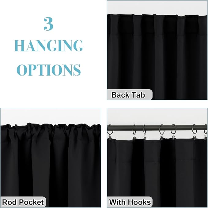 RYB HOME RV Camper Curtains 24 inches Length - Image 7