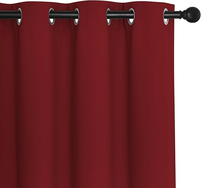 NICETOWN Patio Door Curtain Sound Blocking, Bedroom Privacy Room Divider Curtain - Image 7