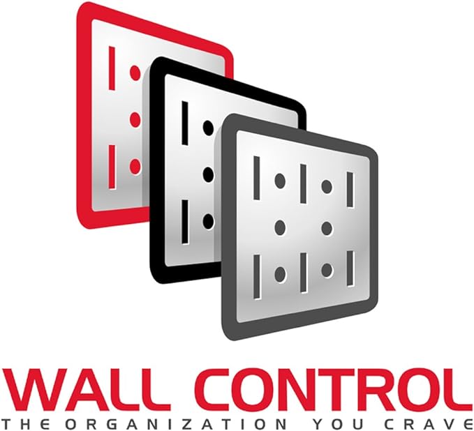Wall Control Pegboard Rack Horizontal Metal Pegboard Garage Tool Storage Pack - Image 9