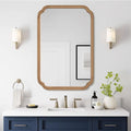 WallBeyond 24" x 36" Rounded Corner Arch Wall Mirror by WallBeyond