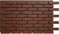 EverStone Aged Brick Faux Brick Panel, 46 7/8"W x 27"H x 1 1/4"D by EkenaMillwork