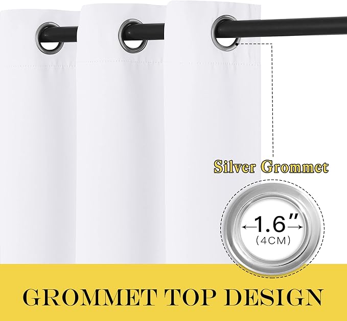NICETOWN Patio Blackout Curtain Panels - Image 6