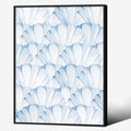 Light Blue Shell Poster Vintage Coastal Cowgirl Wall Art Modern Fashion Preppy by Unknown
