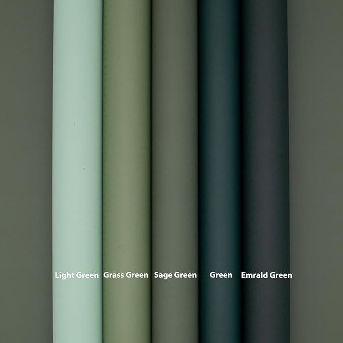 Yancorp 120" Matte Green Contact Paper - Image 7