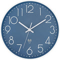 Foxtop Atomic Wall Clock Battery Operated Round Analog Modern Wall Clock Sets by Foxtop
