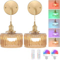 Shenmoyl Battery Operated Wall Sconce by Shenmoyl