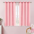 XiDi Pink Curtains for Bedroom Decor, Baby Pink Kids Blackout Curtains for by Addsomecolortolife