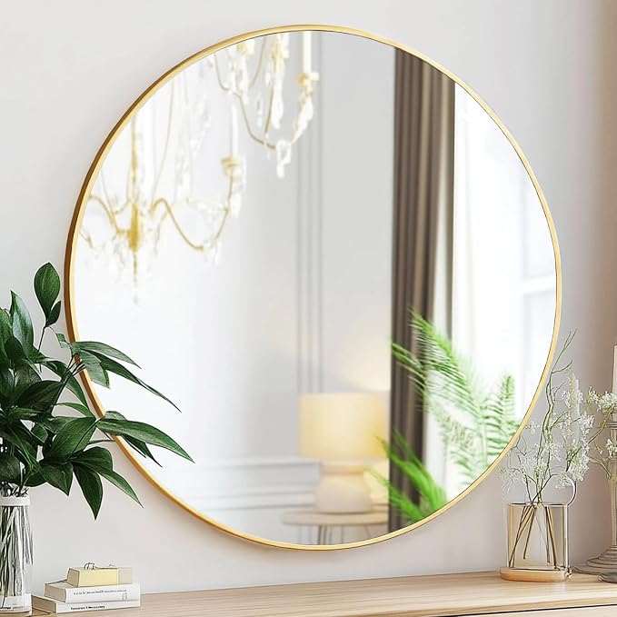 Sunniry Round Mirror 18 inch by Sunniry