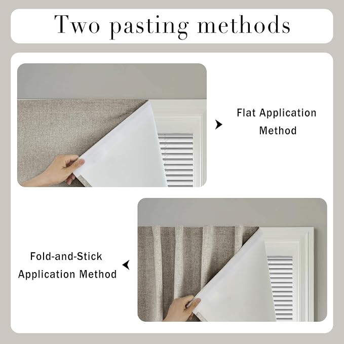 Self-Adhesive 100% Blackout Curtain - Image 5