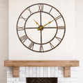 32 Inch Large Wall Clock for Living Room Decor – Easy-Assembly Silent by WallClockDecor