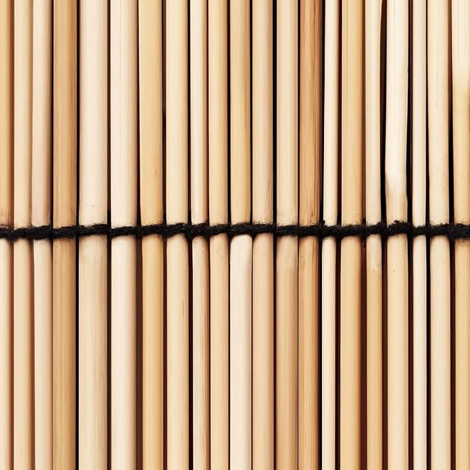 Bamboo Reed Fencing, Natural Reed Fence Rolls 3x10FT Feet High, Decorative - Image 5