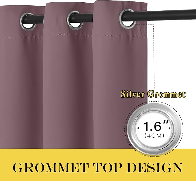 NICETOWN Short Blackout Curtains - Image 2