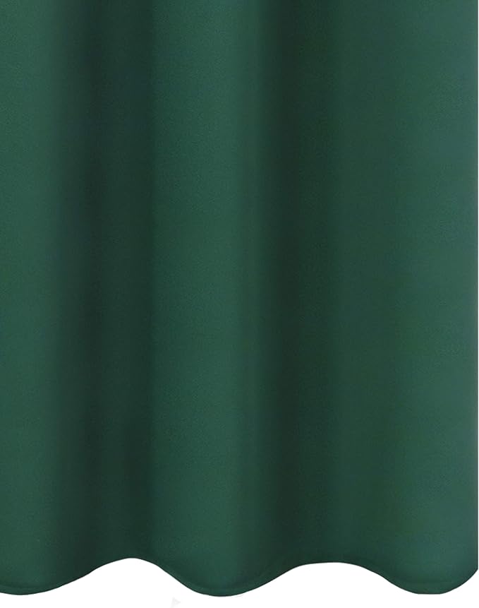 LEMOMO Dark Green Bedroom Blackout Curtains/38 x 54 Inch Long/Set of 2 Curtain - Image 9