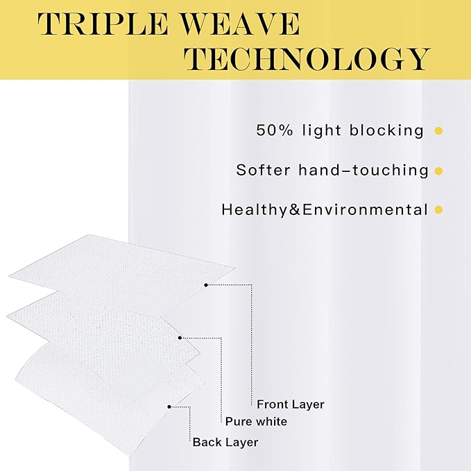 NICETOWN 50% Light Blocking Vertical Blinds - Image 3