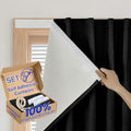 No-Drill 100% Blackout Shade by Sovtfides
