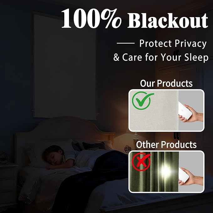 Adhesive 100% Blackout Curtain - Image 2