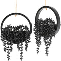 Artificial Hanging Plants Hanging Planter Fake Succulents Artificial String of by Hobyhoon