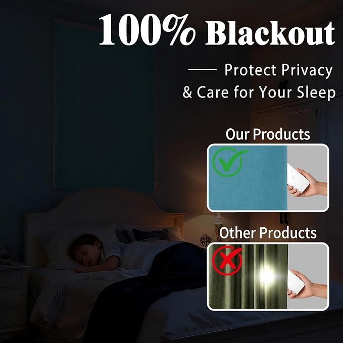 Damage-Free 100% Blackout Curtain - Image 2