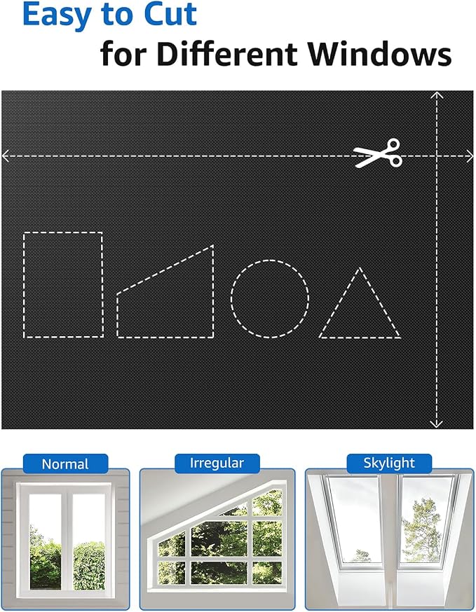 Sumobaby Blackout Curtains for Bedroom 60"x100" Portable No Drill Black Out - Image 4