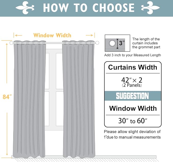 ChrisDowa Grommet Room Darkening Curtains - Image 5