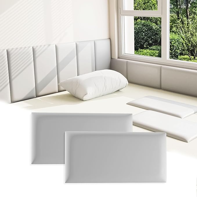 3D Anti-Collision Wall Padding for Kids, Self-Adhesive headboard Panels for wall by Umedol