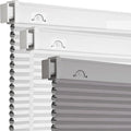 Grandekor No Drill No Tools Cordless Cellular Shades, 28.5" W x 64" H, UV by Grandekor