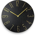 Wall Clock, Silent Clock, Wall Clocks Battery Operated， 12 inch Modern Wall by Fapugh
