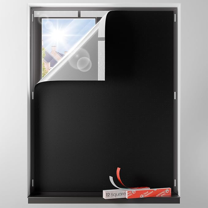 Sumobaby Blackout Curtains for Bedroom Portable 68"x60", No Drill Blackout by Sumobaby