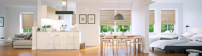 CHICOLOGY Mini Blinds for Indoor Windows – 22"W x 72"H, Cappuccino Horizontal - Image 10