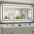 77x36 Inch LED Bathroom Mirror by Briivuemodernmirrors
