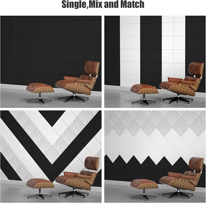 Sonicism 22 Pack Acoustic Wall Panels - Image 2