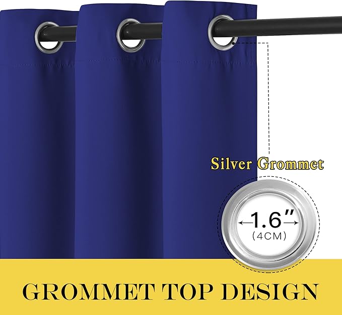 NICETOWN Patio Blackout Curtain Panels - Image 6