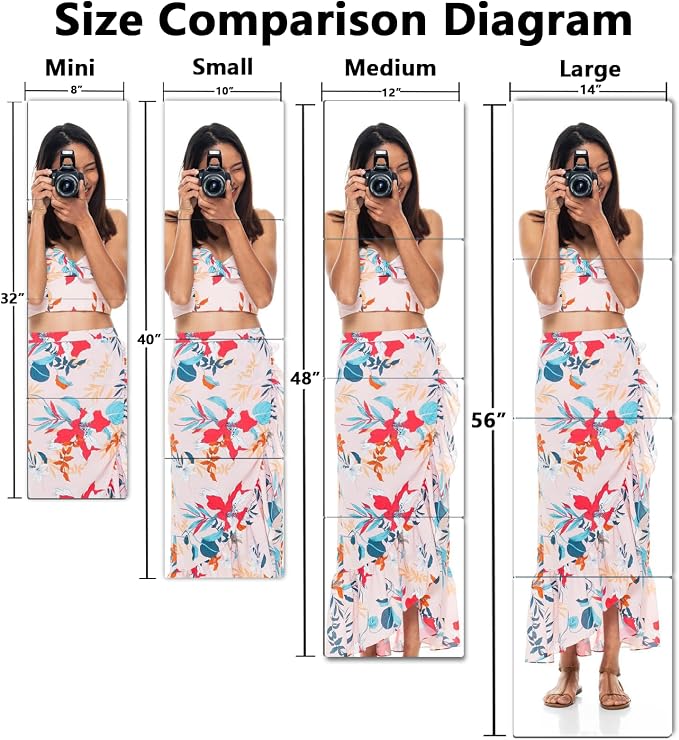 Unbreakable Full Length Wall Mirror, Mirrors - Image 6