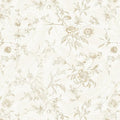 Ismoon Peel and Stick Wallpaper Floral Vintage Stick on Wall Paper Beige French by Ismoon