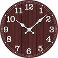 Wall Clock, Modern Wall Clocks Battery Operated, Silent Non Ticking Small by wallclock