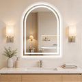 Arched LED Bathroom Mirrors by WISSMILESHOME