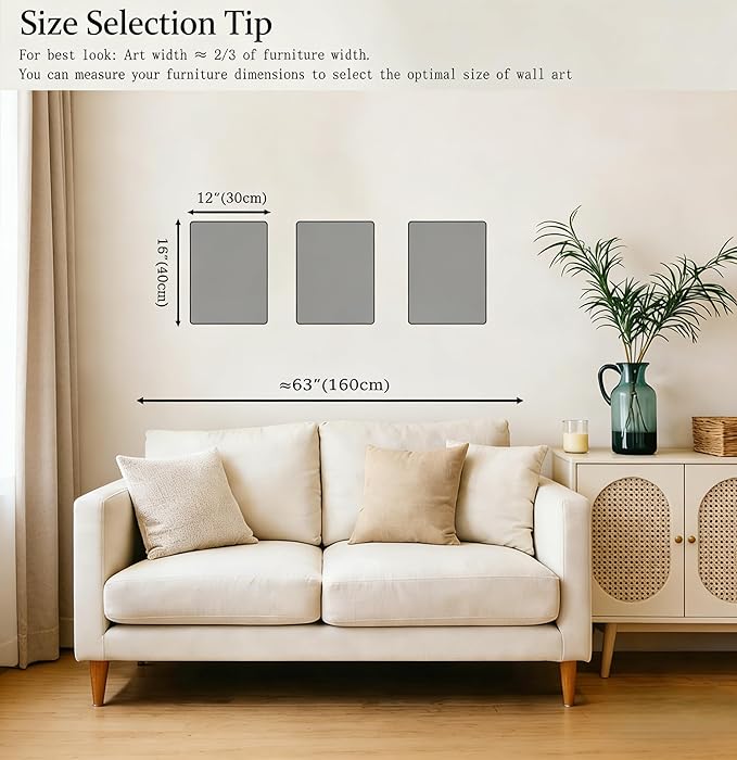 Bwodke Botanical Wall Art Plant Floral Watercolor Poster Canvas Prints Set of 3 - Image 5