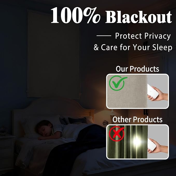 Self-Adhesive Complete 100% Blackout Curtain - Image 2