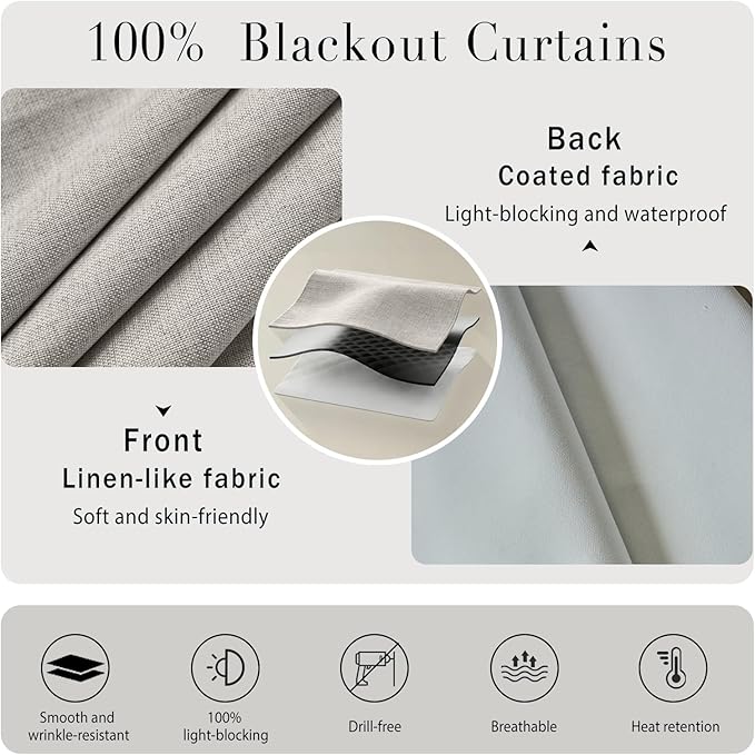 Adhesive 100% Blackout Curtain - Image 4