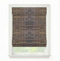 Cordless Woven Wood Roman Shades, 57W x 36H, Hatteras Cocoa, Sizes 20-72 Wide by FirstRateBlinds